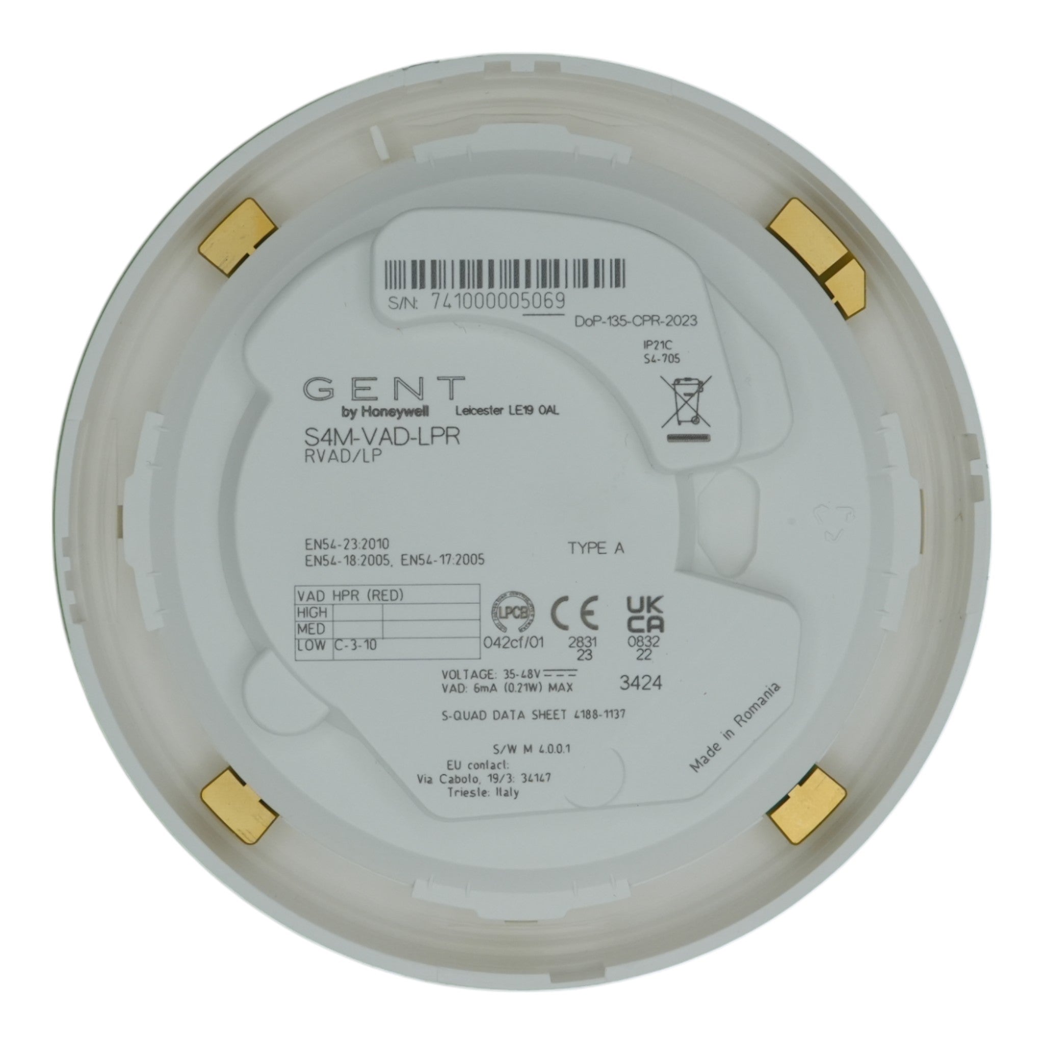 S4M - VAD - LPR - FIRE AGENT