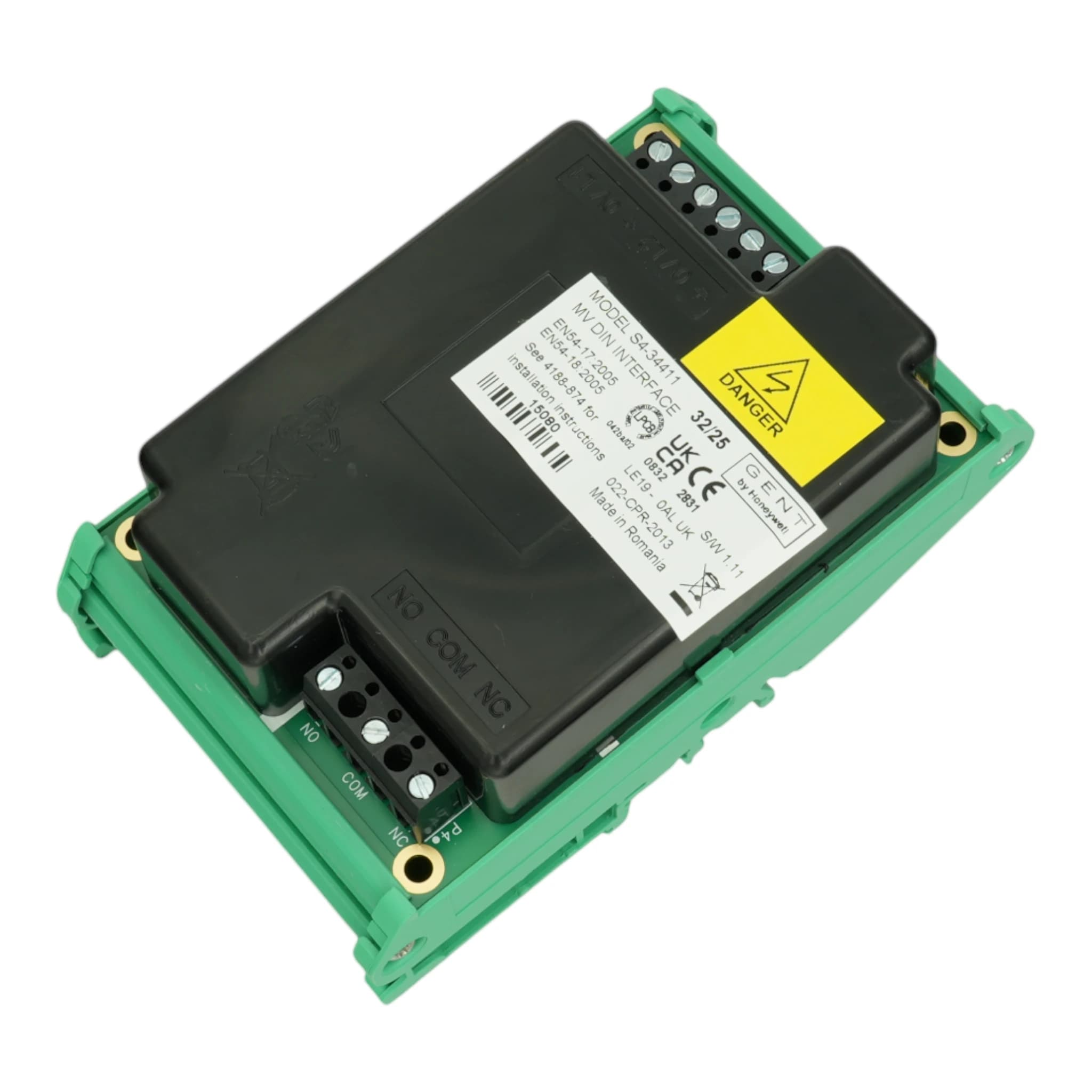 Single Channel (output only) Interface c/w Relay - DIN Mounting — Hero