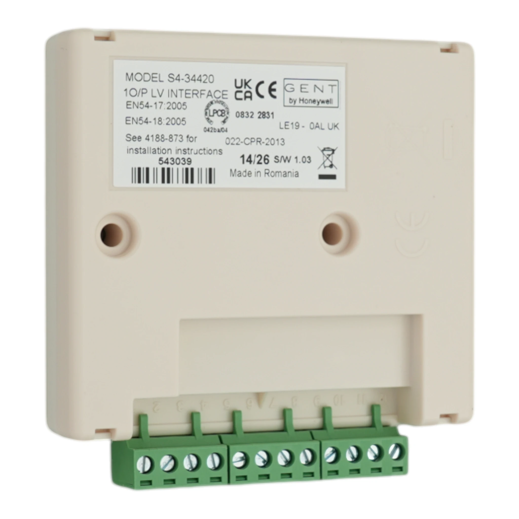 LV Interface 1 Output & 1 Input (no enclosure) — Hero