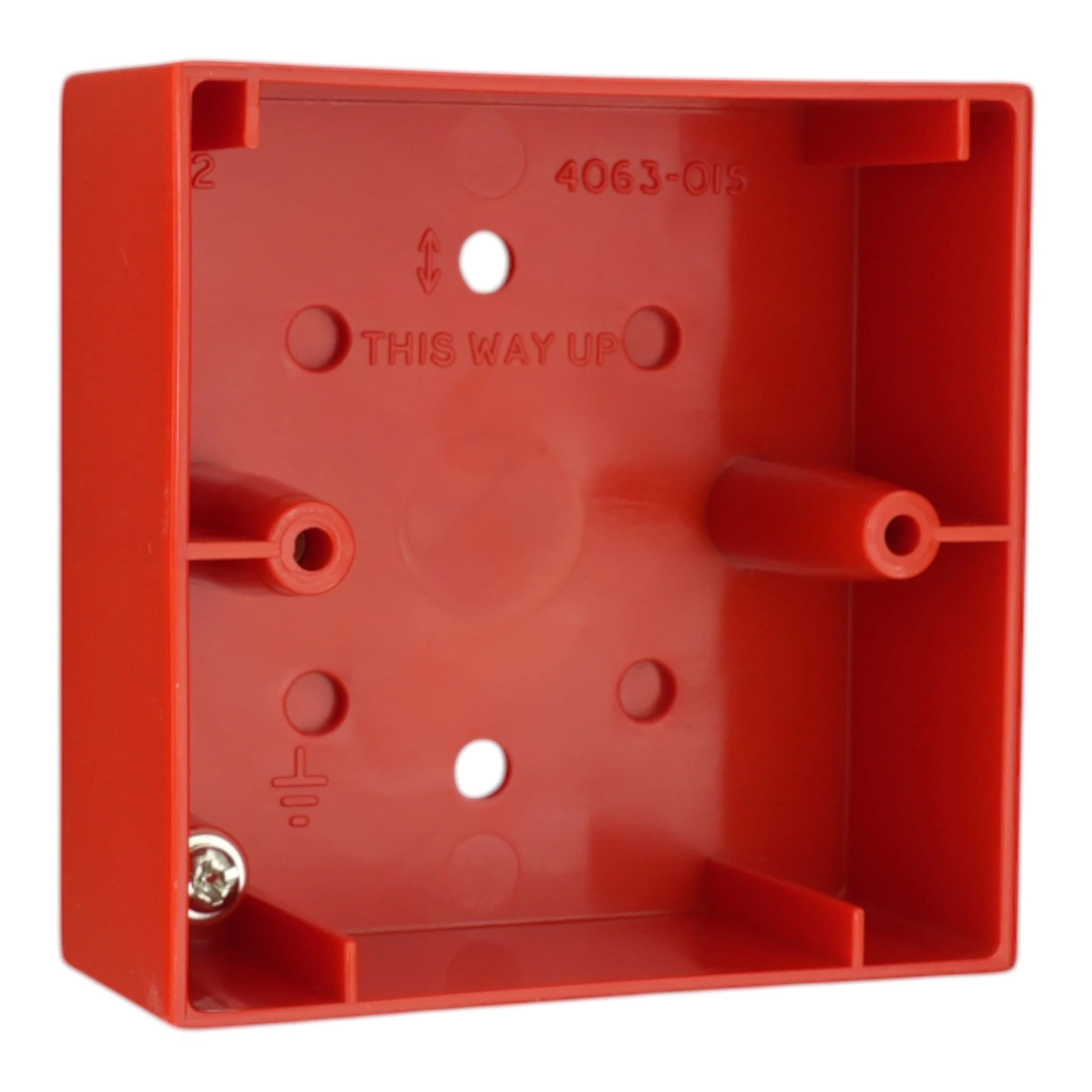 Surface Back Box (red) for S4-34800 range of MCP's (Sold in packs of 10) price per pack — Hero